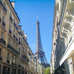 Обои с францией, парижем, эйфелевой башней, сделано человекомом, городой, улицой, городом - скачать