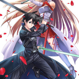 Обои с девушками, мастерой мечой онлайном (sword art online), мультфильмами, мечами, аниме, мужчинами - скачать
